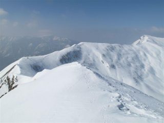 Dal Frontè verso il Saccarello