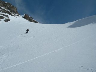 discesa iniziale dal colle