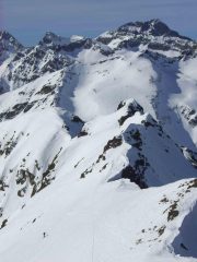dalla cima verso il sabbione
