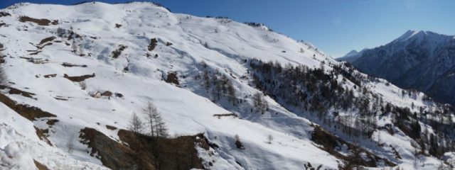 versante di discesa