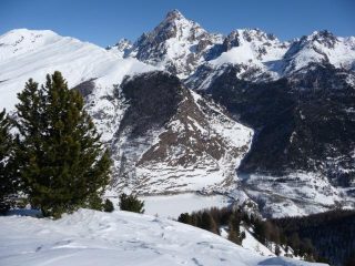 spettacolo dalla cima...