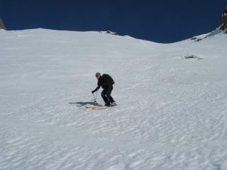 in discesa
