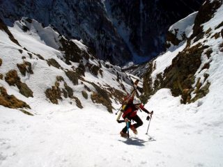 Salita nella parte alta