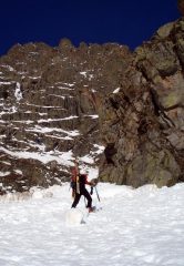 Salita nell'ampio gorgione della parte bassa