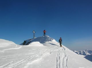 La cima del Monte Cresto.