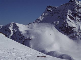 Il pendio e la quota 2623