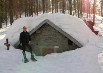 Foto al Gias 'd Lula coperto dalla neve