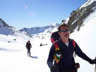 Risalendo il vallone per la bassa di Valmasque