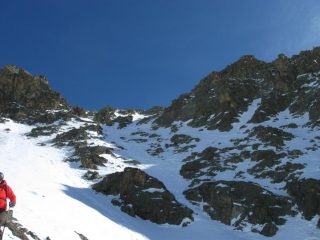 parte bassa parete neve ottima