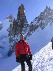 sul glacier du mont malet 