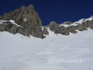 uscita dal canalino, 