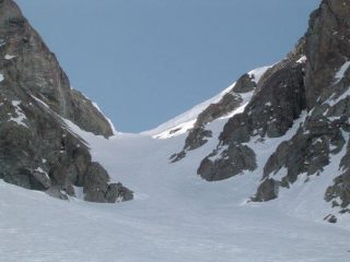 Uscita del canale e cornice terminale