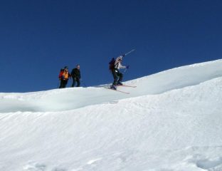 Discesa 1, salto cornice (piccola)