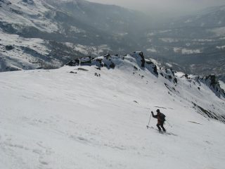 discesa pendio iniziale