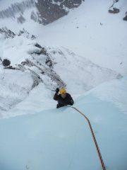 Edo arriva in sosta sul 3° tiro