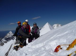 in vetta tutti e quattro