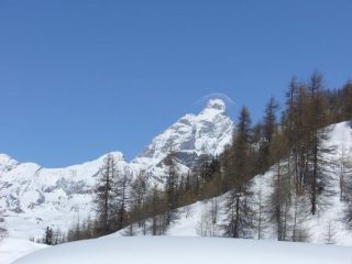 Cervino truccato da Napoleone