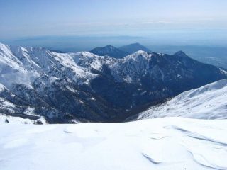 Giornata limpida verso la pianura....