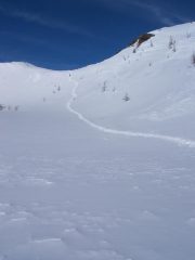 Colle Lac Blanc da sud