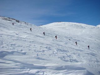 sulla traccia di ritorno