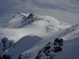 Cima Ciantiplagna dal colle delle Vallete