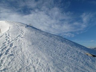 Dal Grande scendendo verso il colle d'Oggia