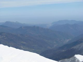 Sguardo verso Albenga.