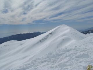 Il Mont Fronte' dalla cima Garlenda.