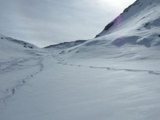 Parte alta primo giro..