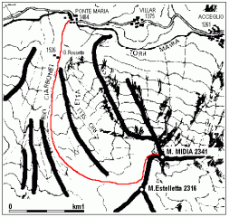 mappa itinerario