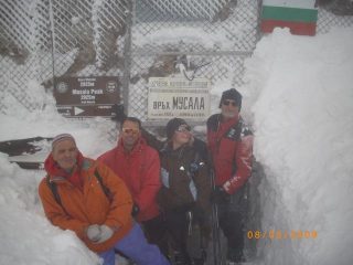 cai Saluzzo in cima alla Bulgaria!