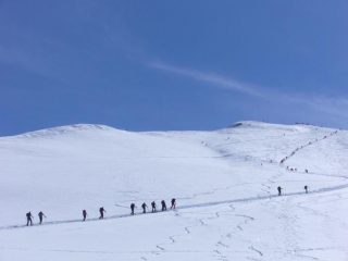 Salendo alla punta della Pierre
