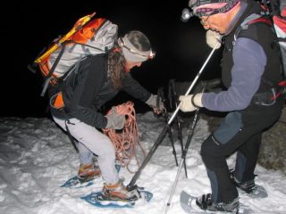 preparando la corda fissa