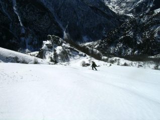 discesa su grange Passo