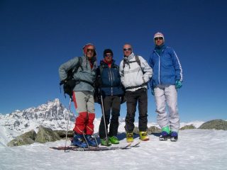 gruppo in cima