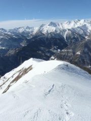 la parte finale della cresta