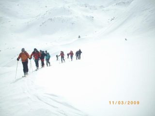 in salita
