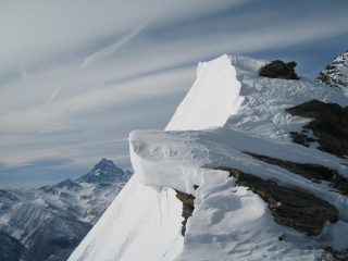 Vista sul Monviso dalla cresta