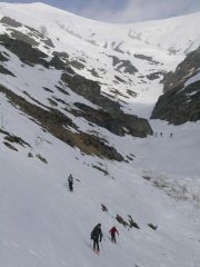 Parte centrale della discesa