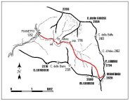 mappa itinerario