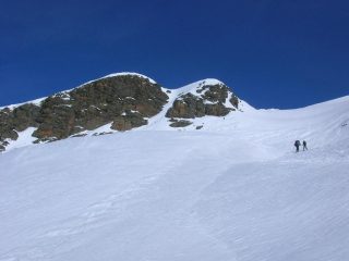 L'ultimo tratto di salita...