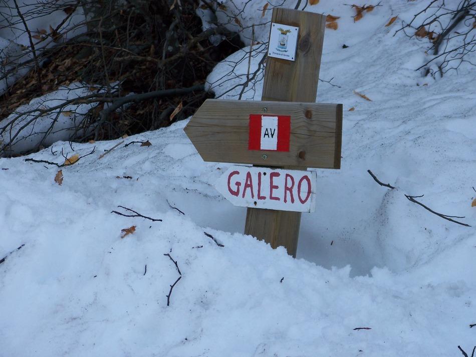 bivio per il m.Galero