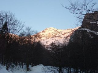 Monte Rosso di nome e di aspetto