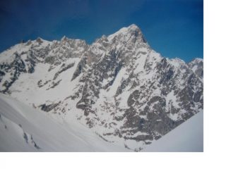 Ora e' la volta delle Jorasses,ma dall'alto Vallone dell'Armina