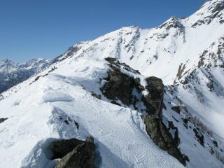 La cresta sommitale