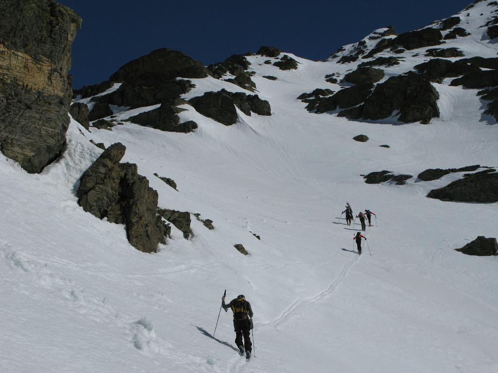 Quota 2600-in salita verso la conchetta a 2750