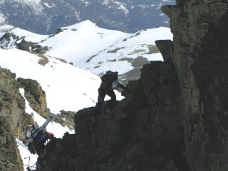 Passaggio su roccette