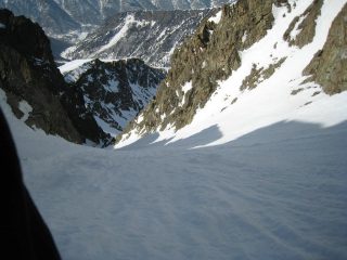 Vista dall'alto del canale
