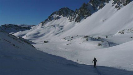 Dal Sella verso il Passo Gallarino
