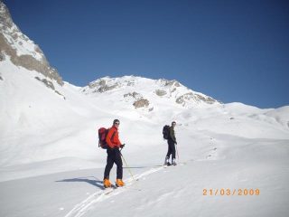 Max e Emanuele, dietro il Cervet
